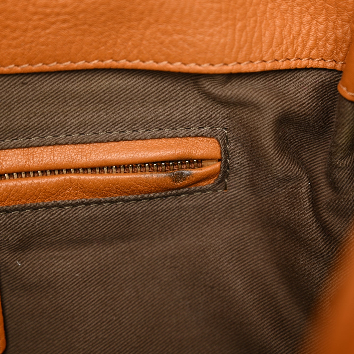 Calfskin Medium Marcie Top Handle Bag Tan