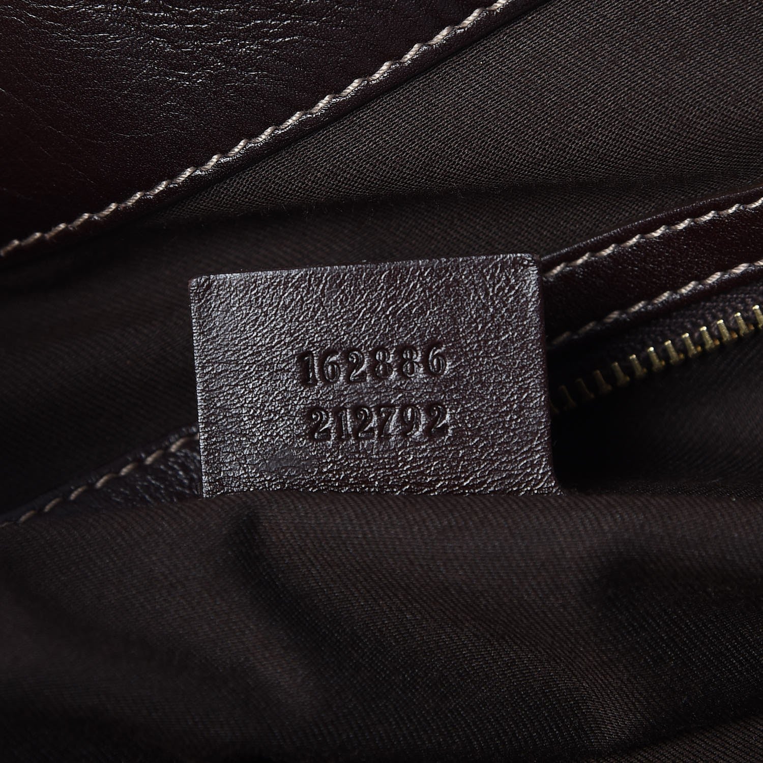 Gucci Calfskin Medium Britt Bag Dark Brown 7 of 7