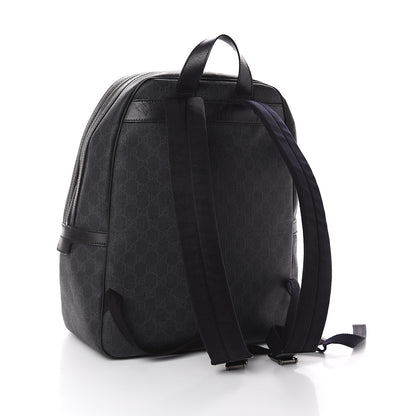 Gucci GG Supreme Monogram Medium Day Backpack Grey Black 2 of 8