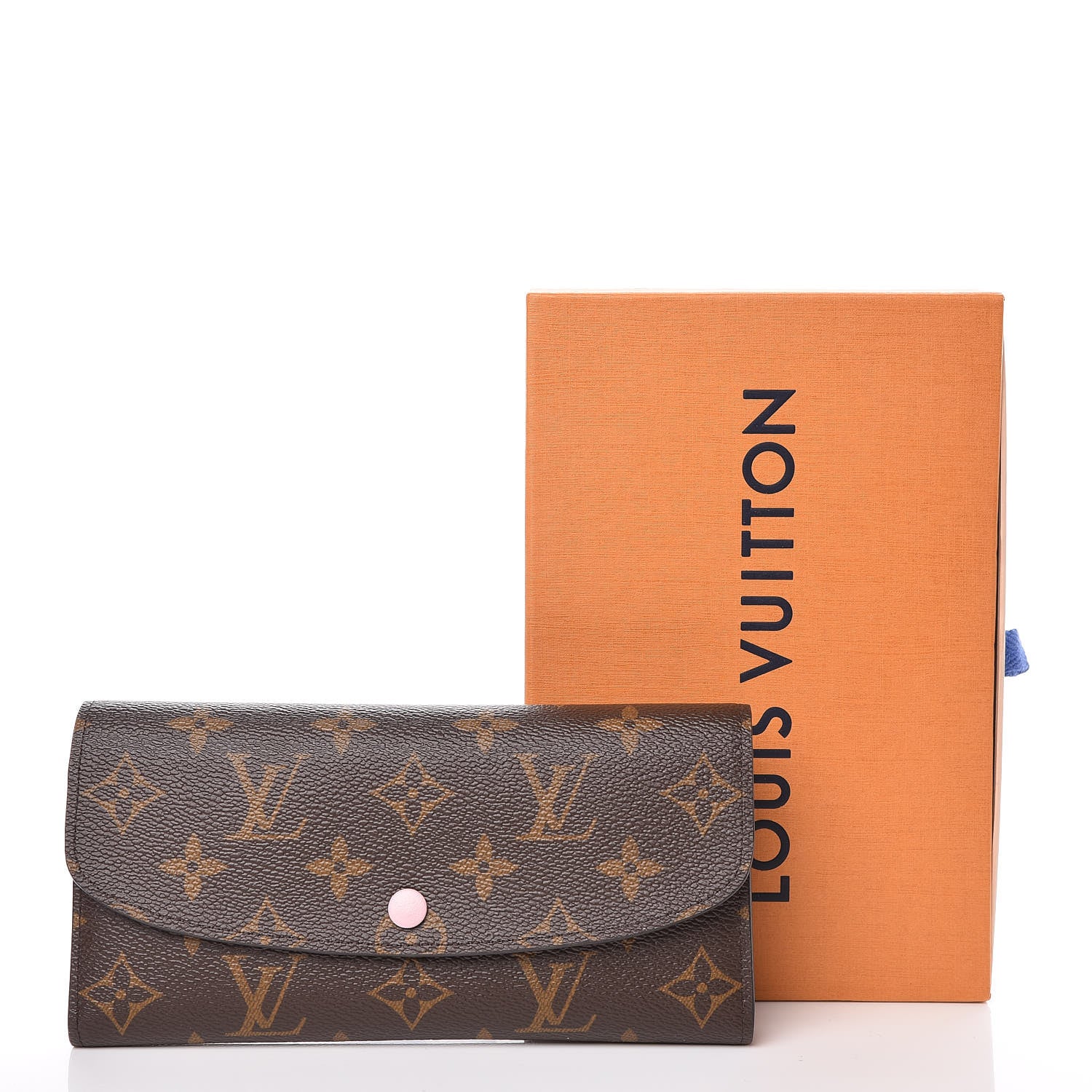 Louis Vuitton Monogram Emilie Wallet Rose Ballerine 9 of 9