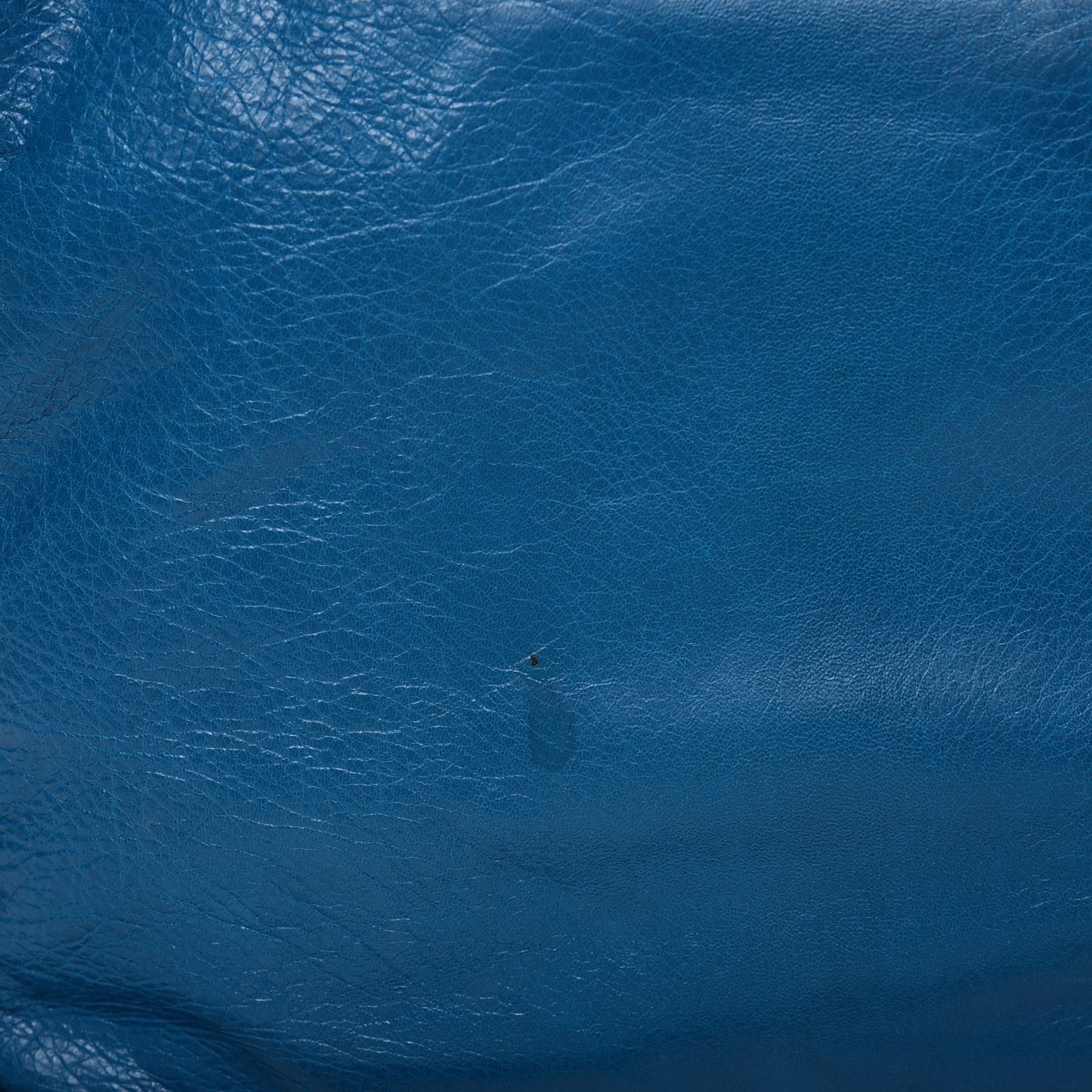 Agneau Medium Blanket Square Tote Bleu De Prusse