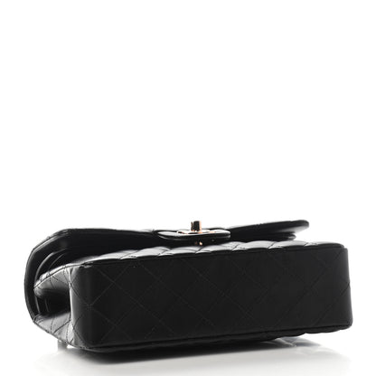 Chanel Lambskin Quilted Small Double Flap Black 3 of 8