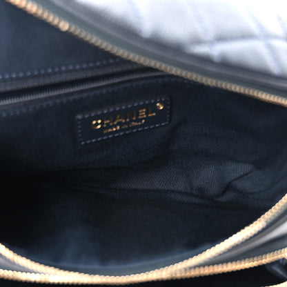 Chanel Caviar Quilted Business Affinity Waist Belt Bag Navy 5 of 11