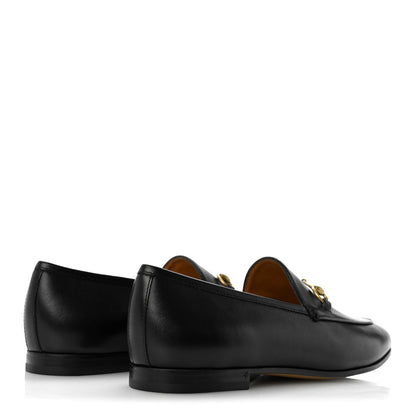 Gucci Calfskin Womens Jordaan Loafers 39 Black 5 of 10