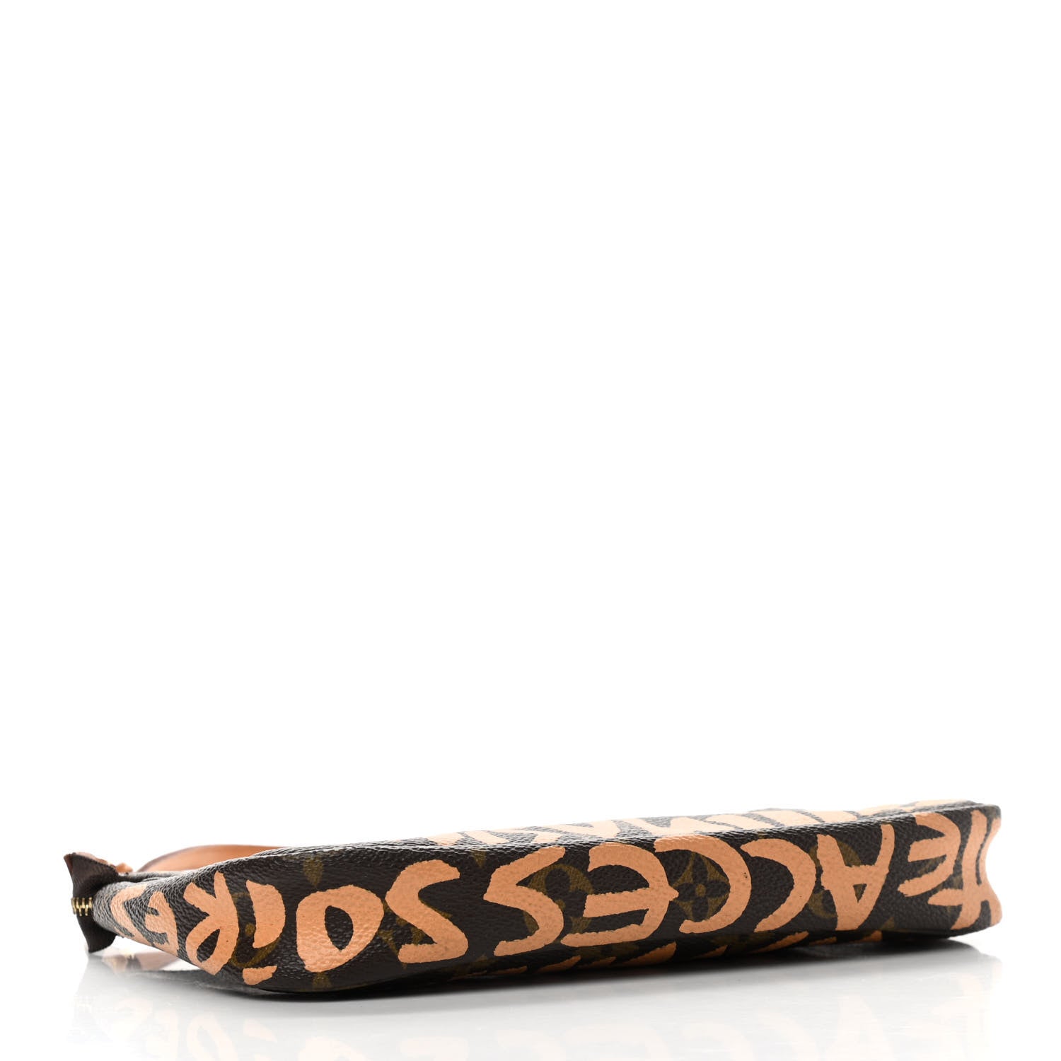 Louis Vuitton Monogram Graffiti Pochette Accessories Peach 4 of 10