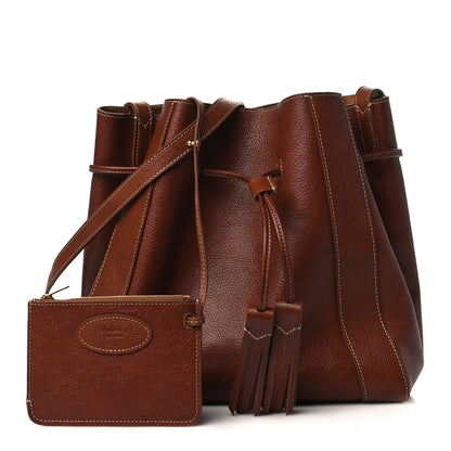 Mulberry Heavy Grain Calfskin Small Millie Tote Oak 1 of 9