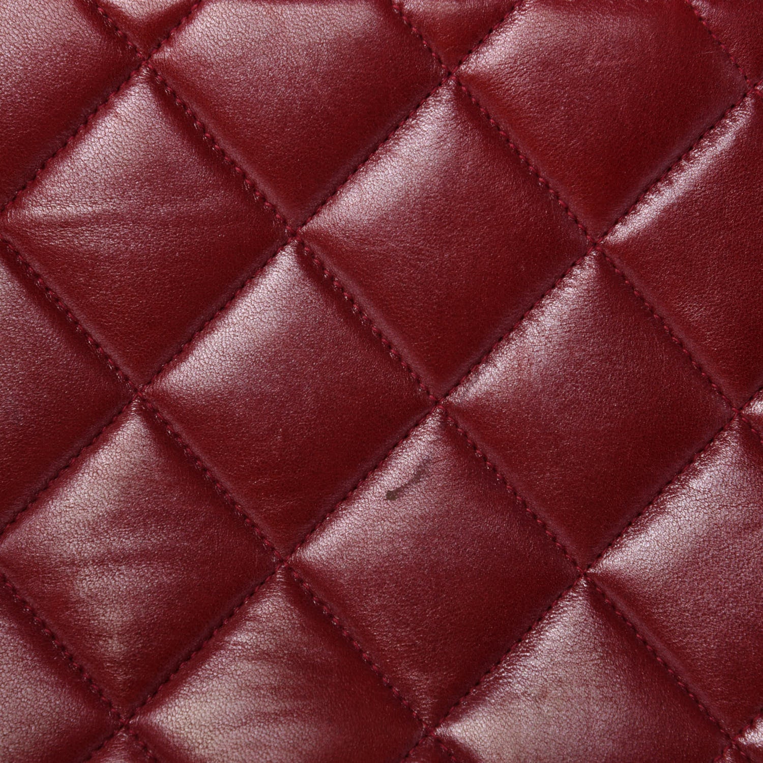 Chanel Lambskin Quilted Medallion Tote Red 9 of 12