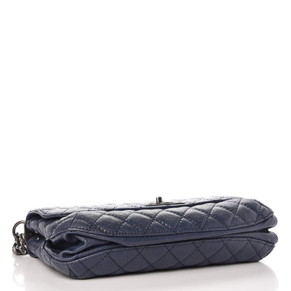 Chanel Caviar Quilted Flap Navy Blue 4 of 7