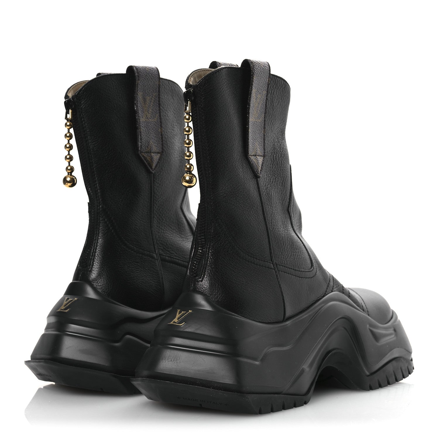 Louis Vuitton Monogram LV Archlight 2.0 Platform Ankle Boots 38 Black 5 of 11