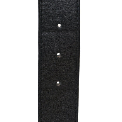 Chanel Lambskin Chain Belt 70 28 Black Gold 5 of 6