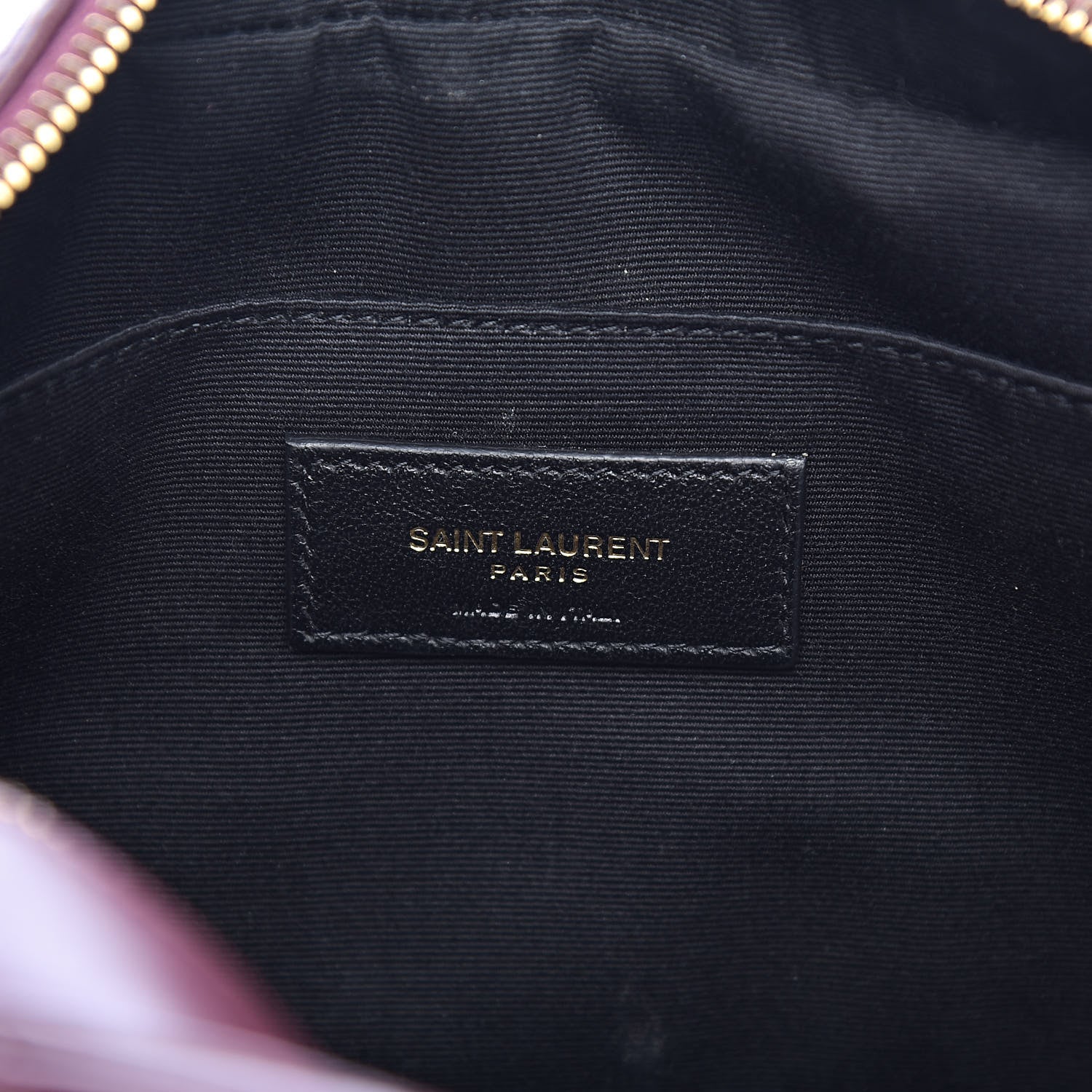 Saint Laurent Calfskin Matelasse Monogram Lou Camera Bag Dark Legion Red 6 of 10