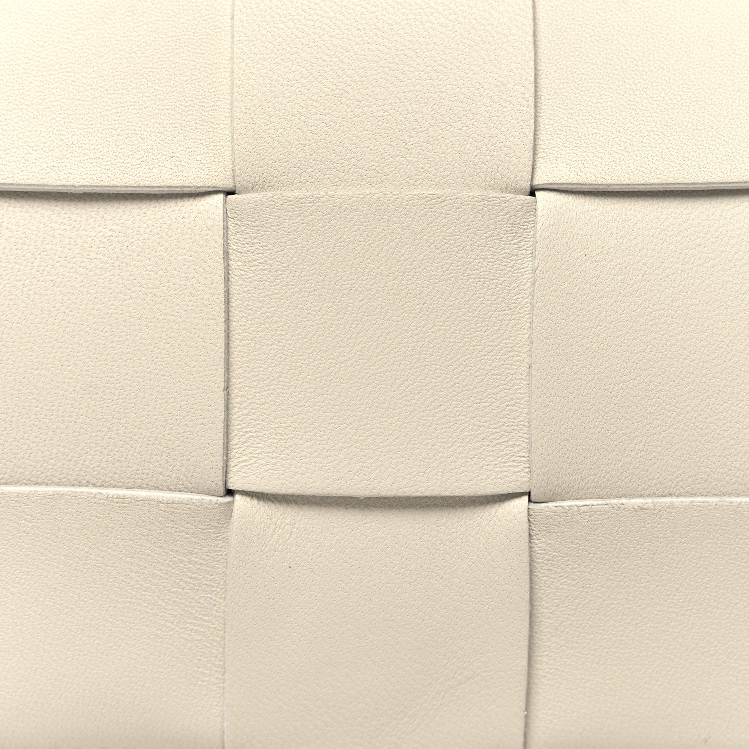 Bottega Veneta Lambskin Maxi Intrecciato Small Cassette Crossbody Bag White 8 of 11