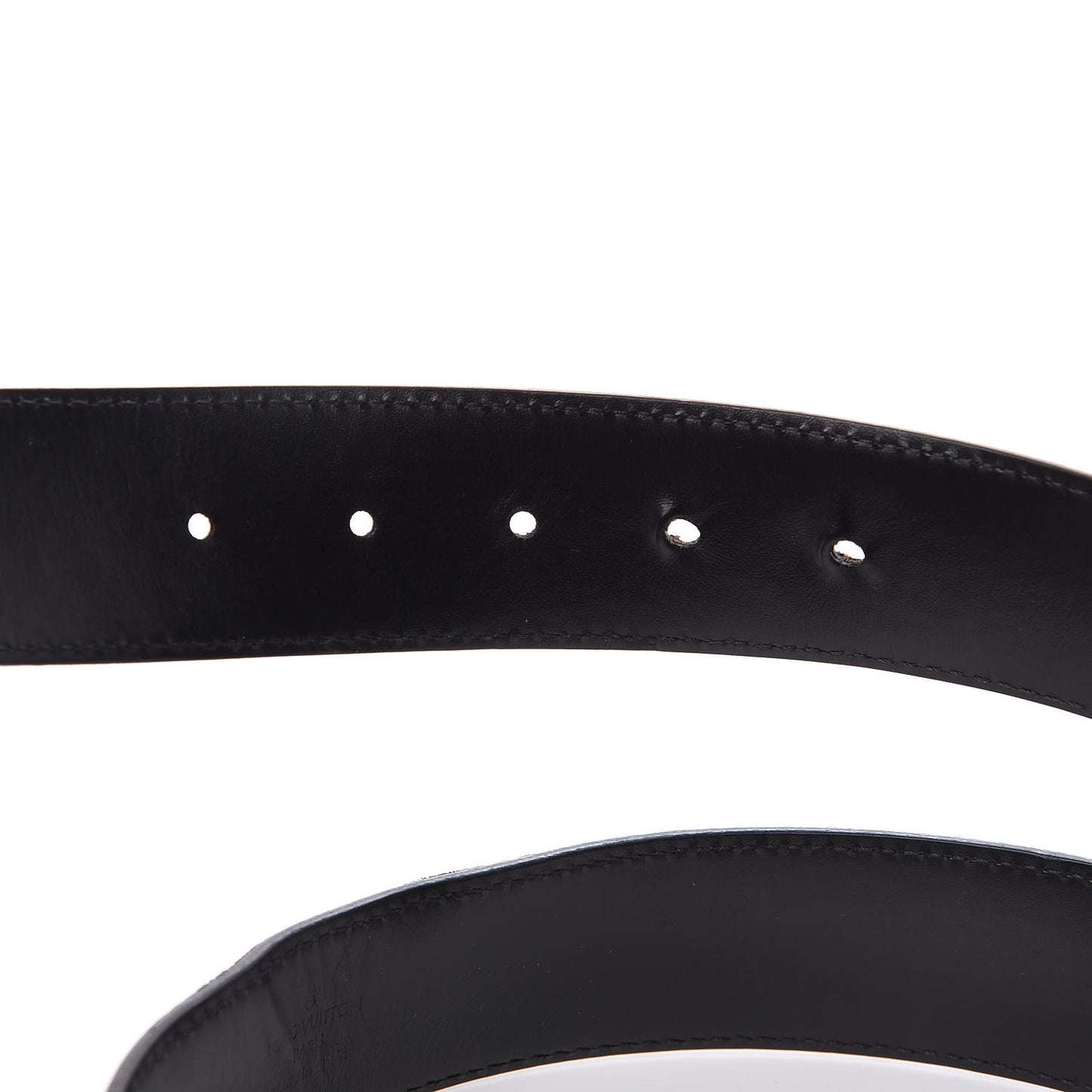 Damier Graphite 40mm LV Initiales Belt 105 42