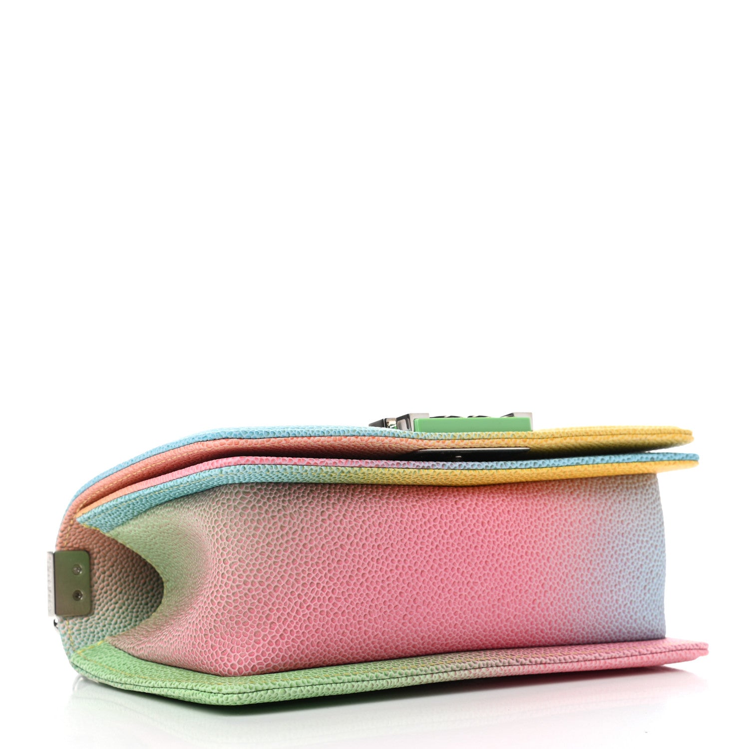 Chanel Caviar Quilted Small Cuba Rainbow Boy Flap Multicolor 4 of 9