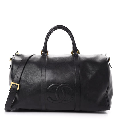 Chanel Caviar Timeless CC Duffel Bag Black 1 of 24