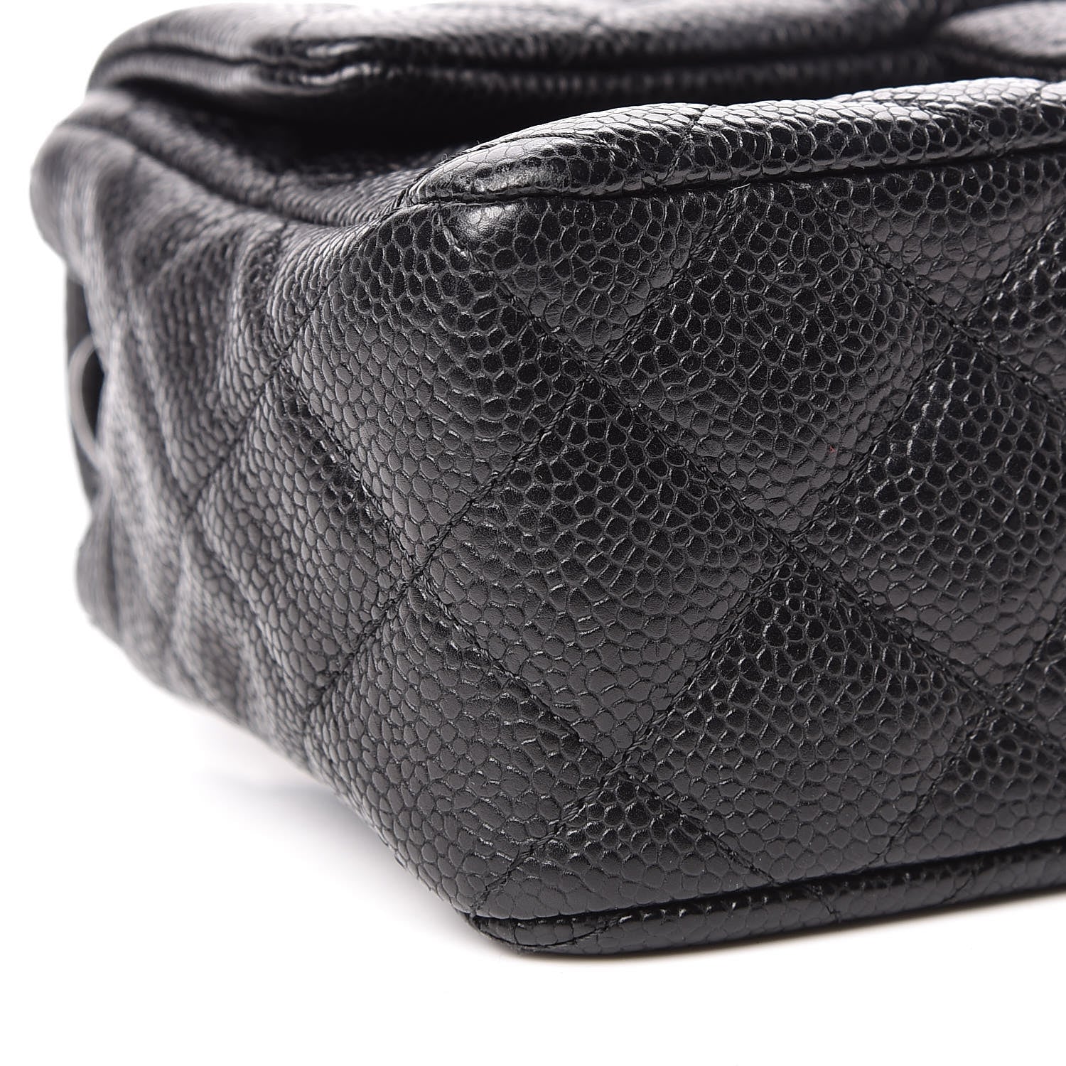 Chanel Caviar Quilted Mini Rectangular Flap Black 9 of 10