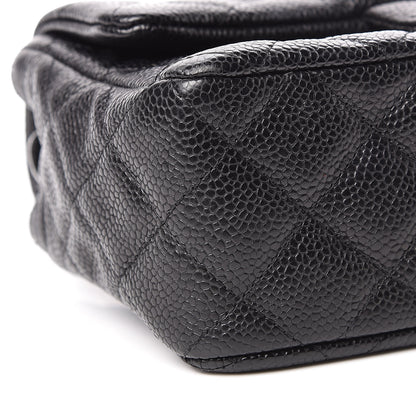 Chanel Caviar Quilted Mini Rectangular Flap Black 9 of 10