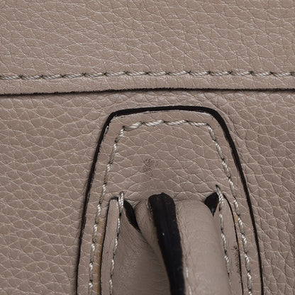 Celine Drummed Calfskin Nano Luggage Dune 8 of 18