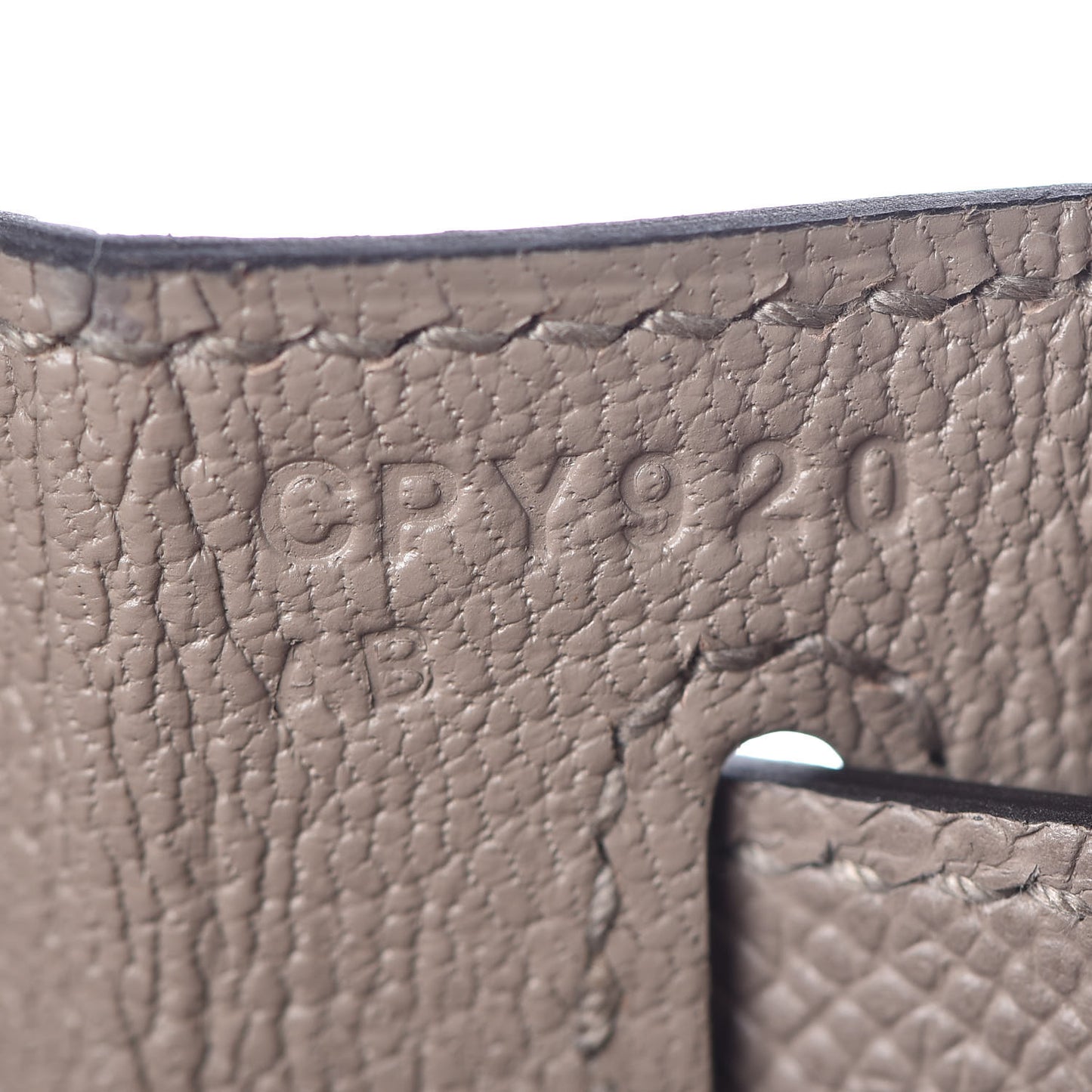 Epsom Kelly Sellier 28 Gris Asphalte