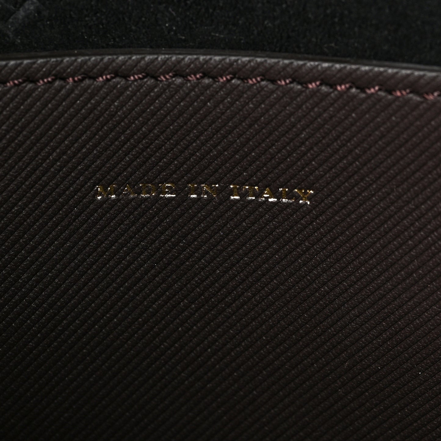Trench Calfskin Medium DK88 Top Handle Bag Dark Chocolate