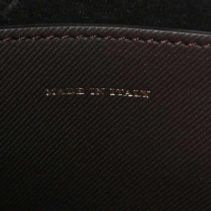 Burberry Trench Calfskin Medium DK88 Top Handle Bag Dark Chocolate 7 of 8