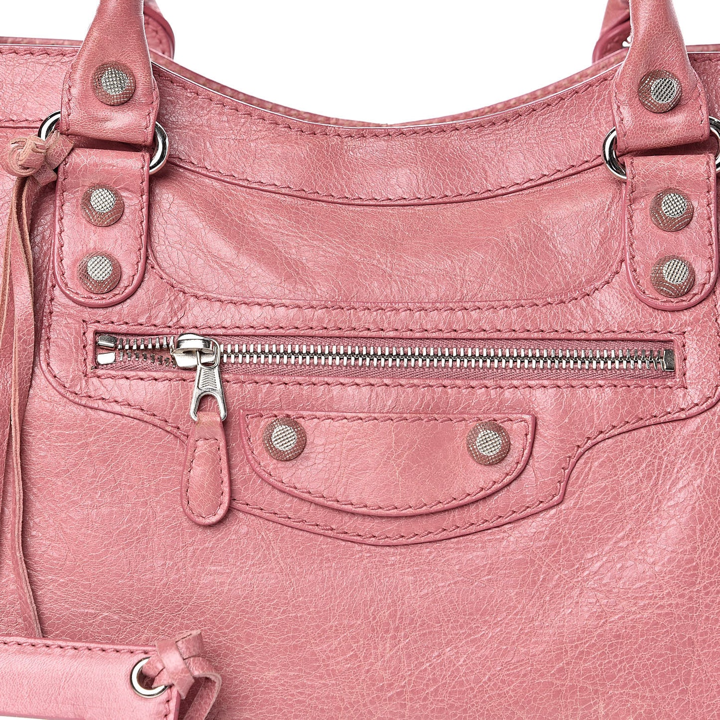 Agneau Giant 12 Silver Hardware City Rose Bruyere