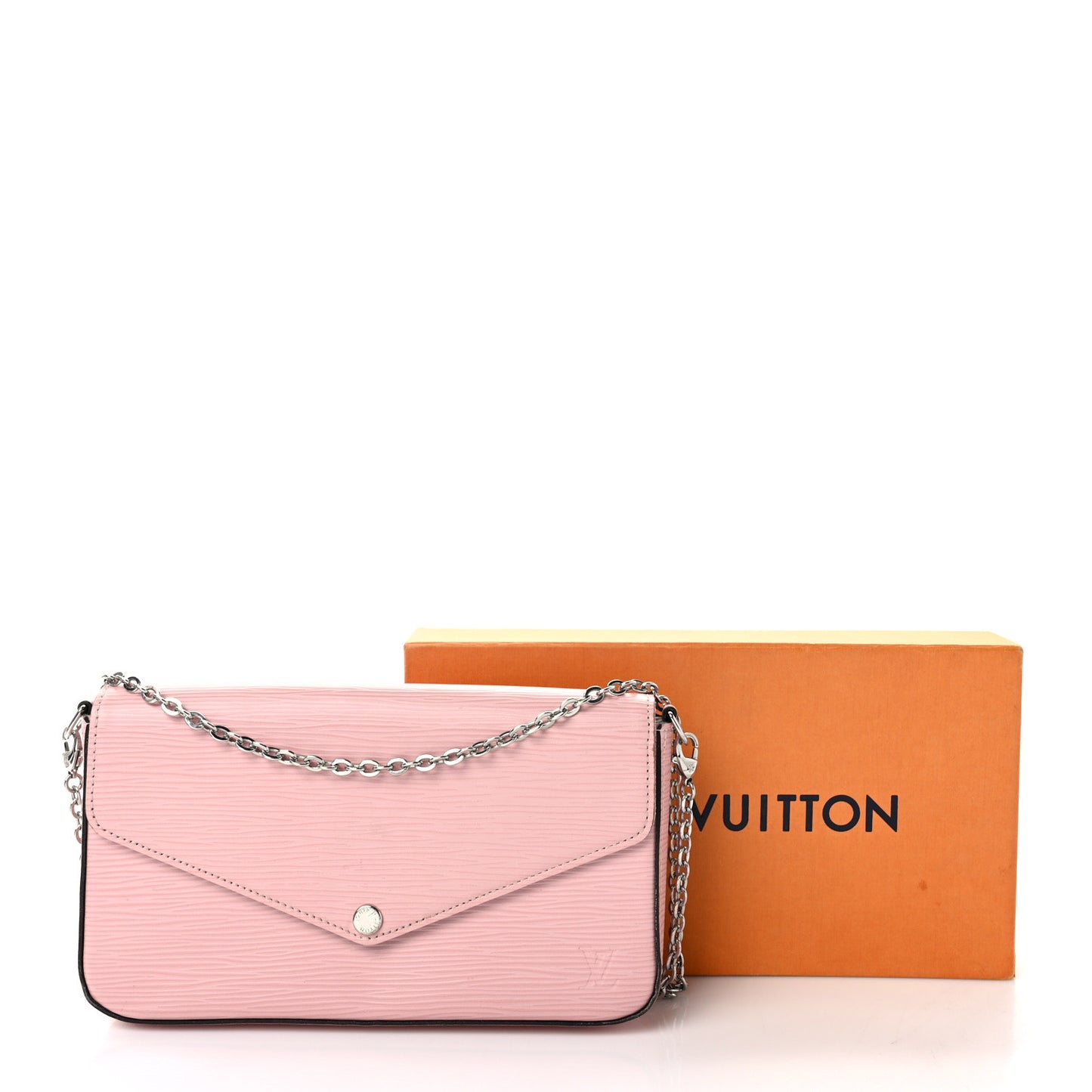 Epi Pochette Felicie Rose Ballerine