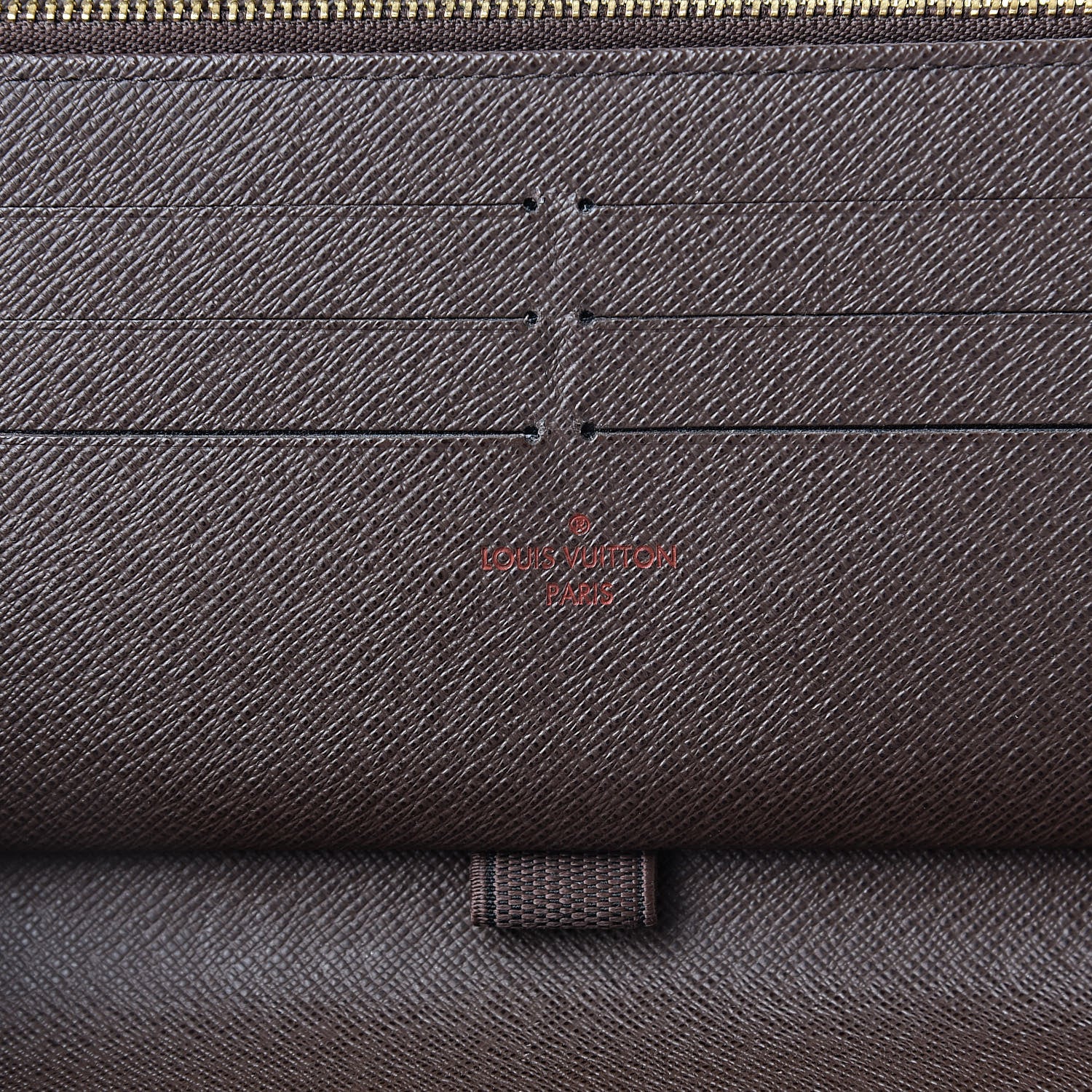 Louis Vuitton Damier Ebene Zippy Organizer Wallet 6 of 13