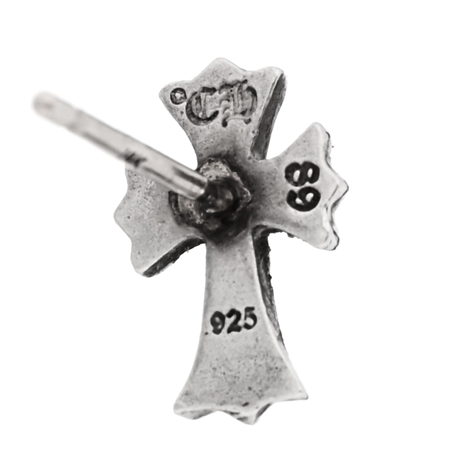 Chrome Hearts Sterling Silver Cross Single Earring 4 of 4