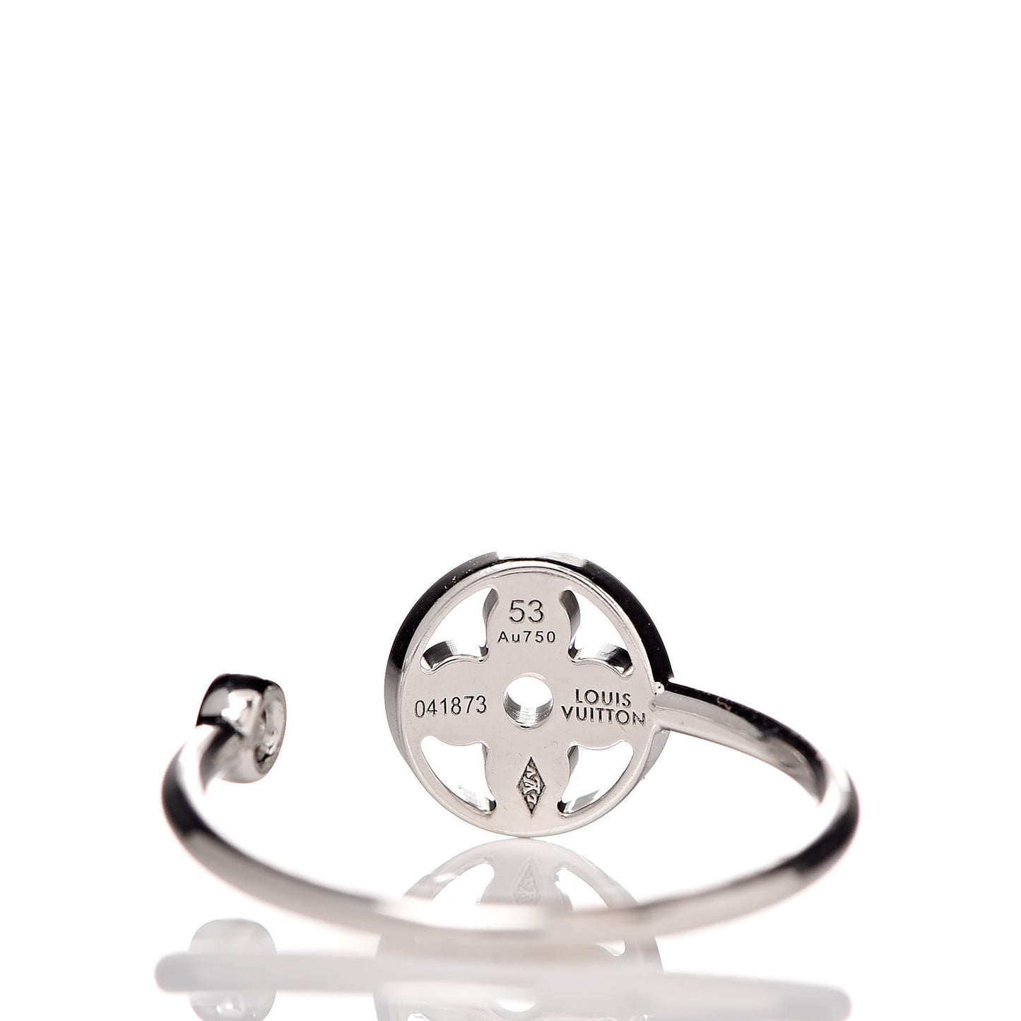 18K Yellow Pink White Gold Diamond Idylle Blossom Ring 3 Set 53 6.25