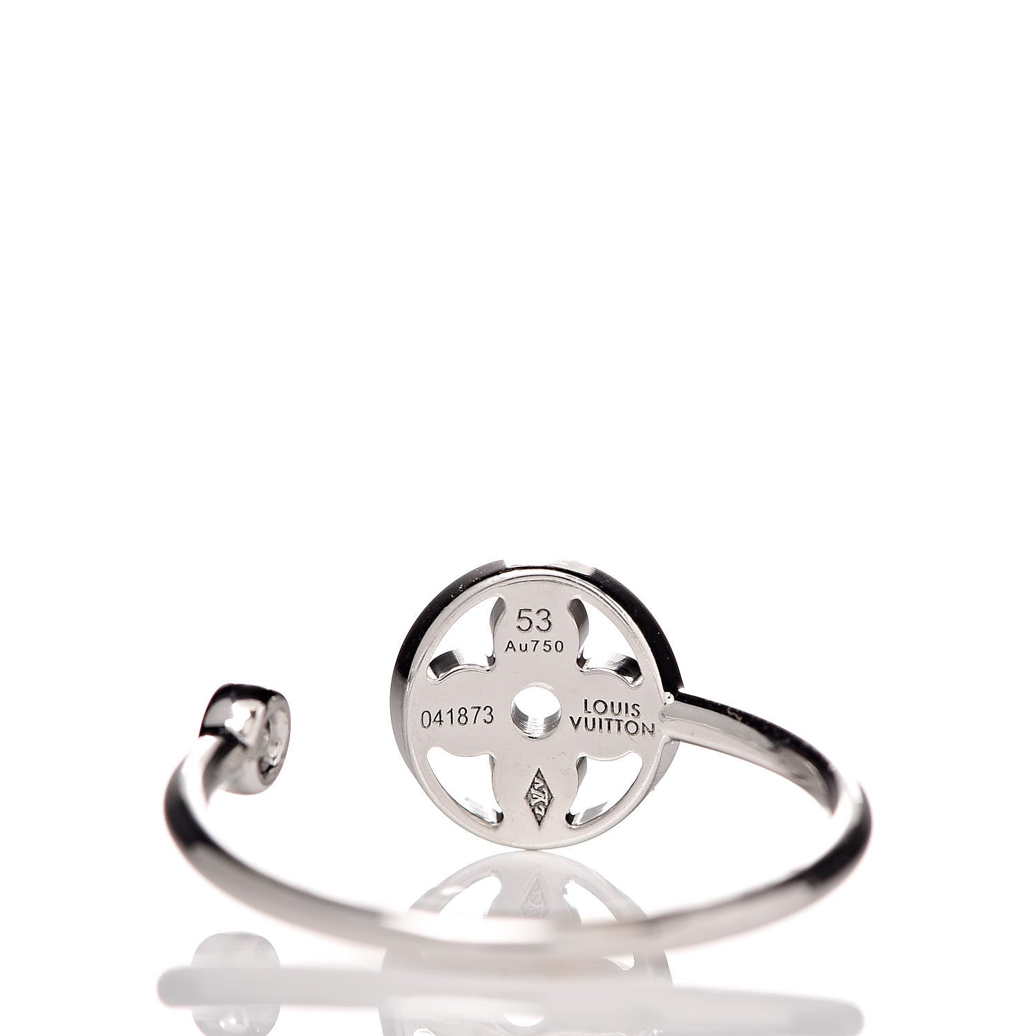 Louis Vuitton 18K Yellow Pink White Gold Diamond Idylle Blossom Ring 3 Set 53 6.25 7 of 9