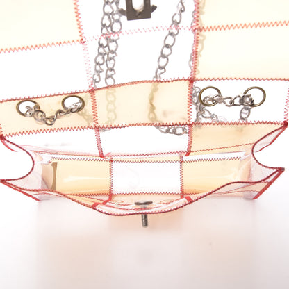 Chanel PVC Stitched Flap Beige Pink 5 of 18