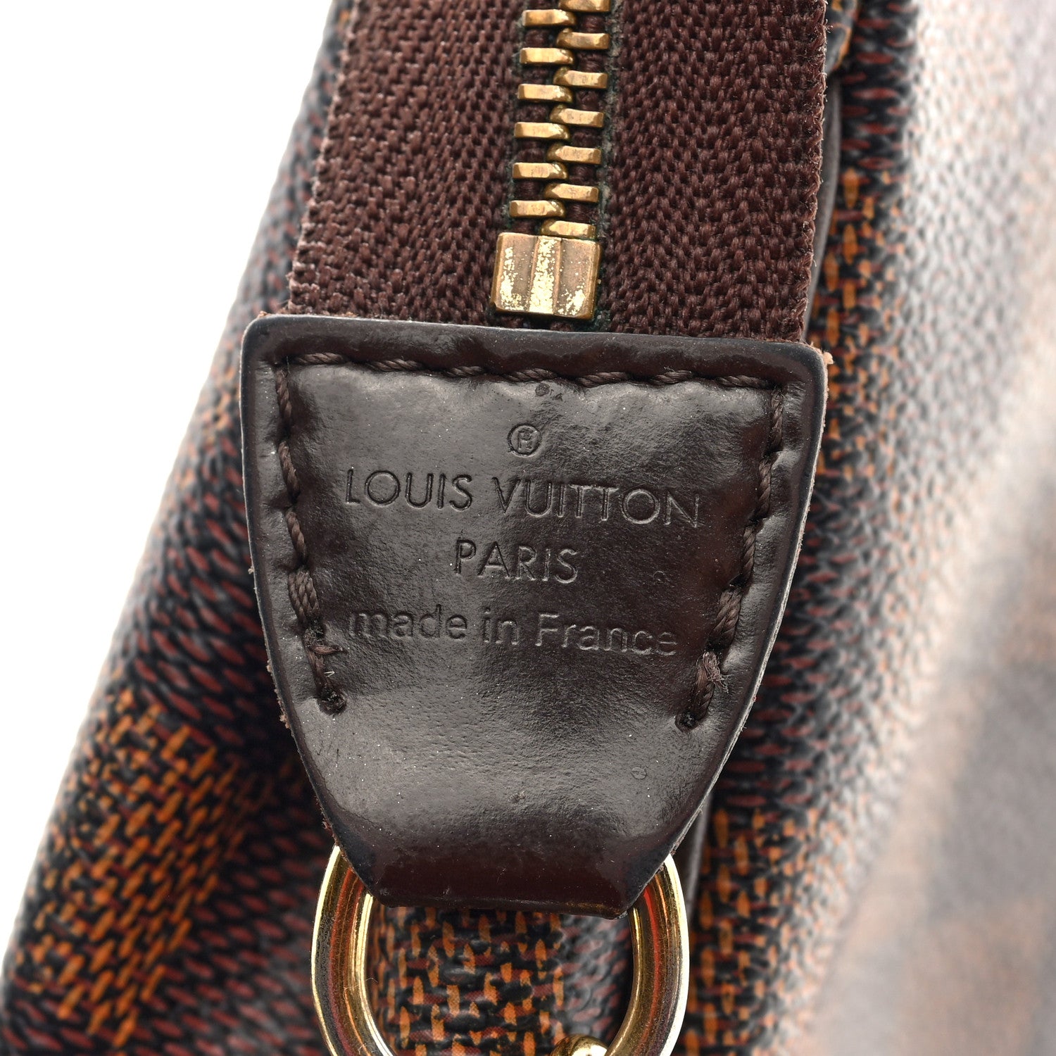 Louis Vuitton Damier Ebene Eva Clutch 6 of 10