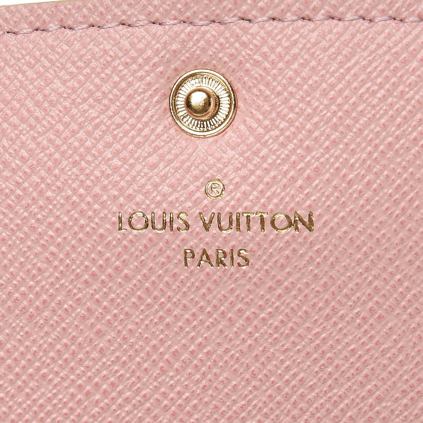 Damier Azur Emilie Wallet Rose Ballerine