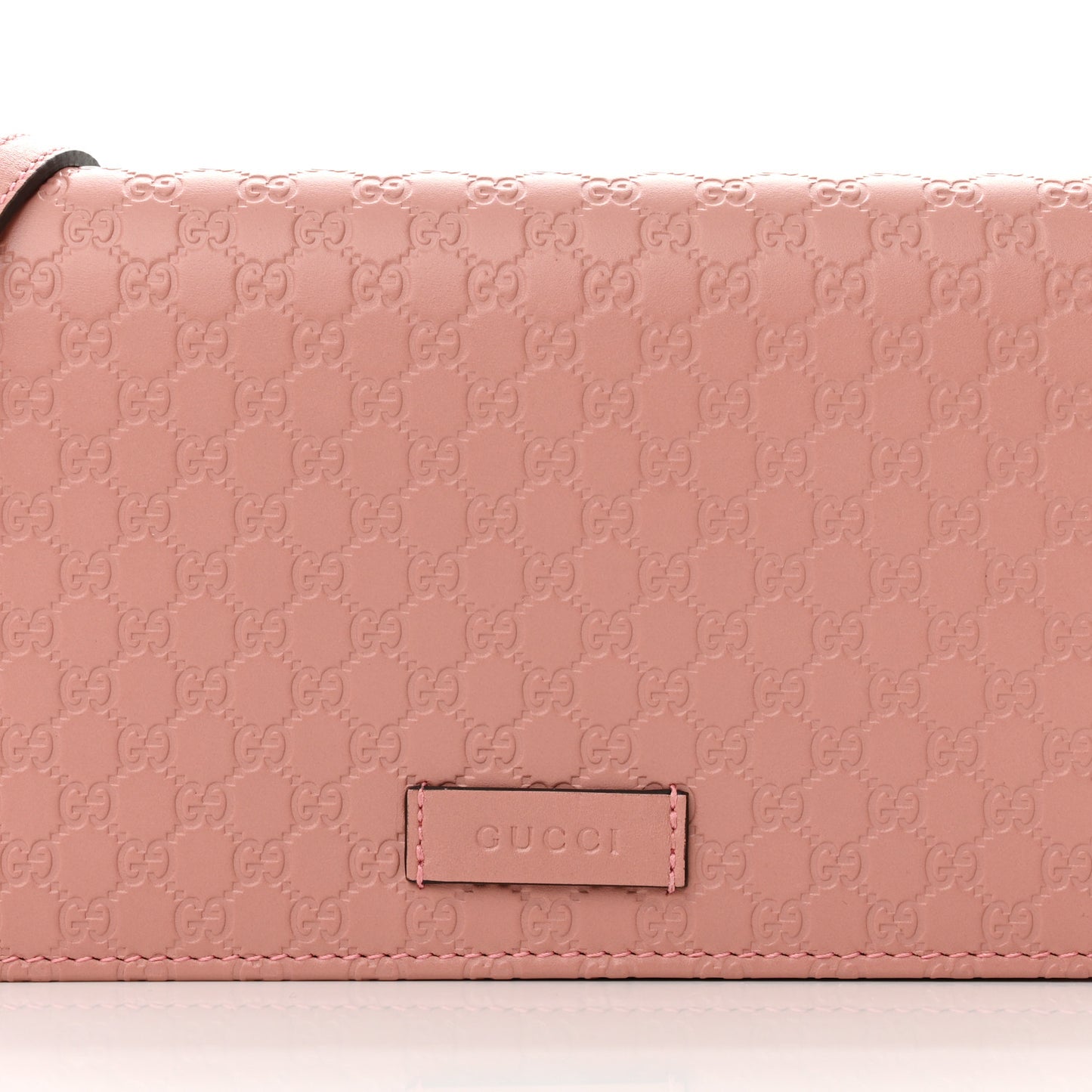 Microguccissima Crossbody Wallet Soft Pink