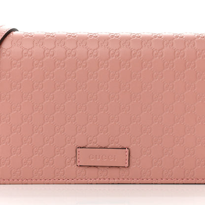 Gucci Microguccissima Crossbody Wallet Soft Pink 7 of 10