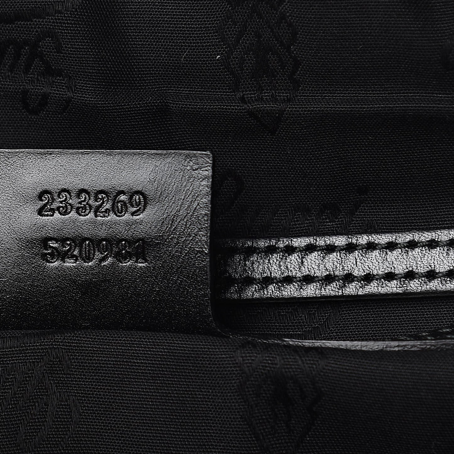 Imprime Monogram Belt Bag Black