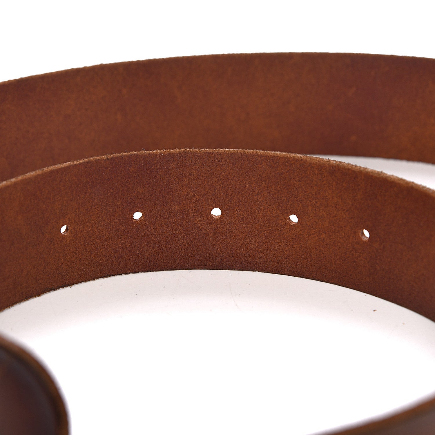 Gucci Faded Calfskin Double G 40mm Belt 100 40 Cuir 6 of 7