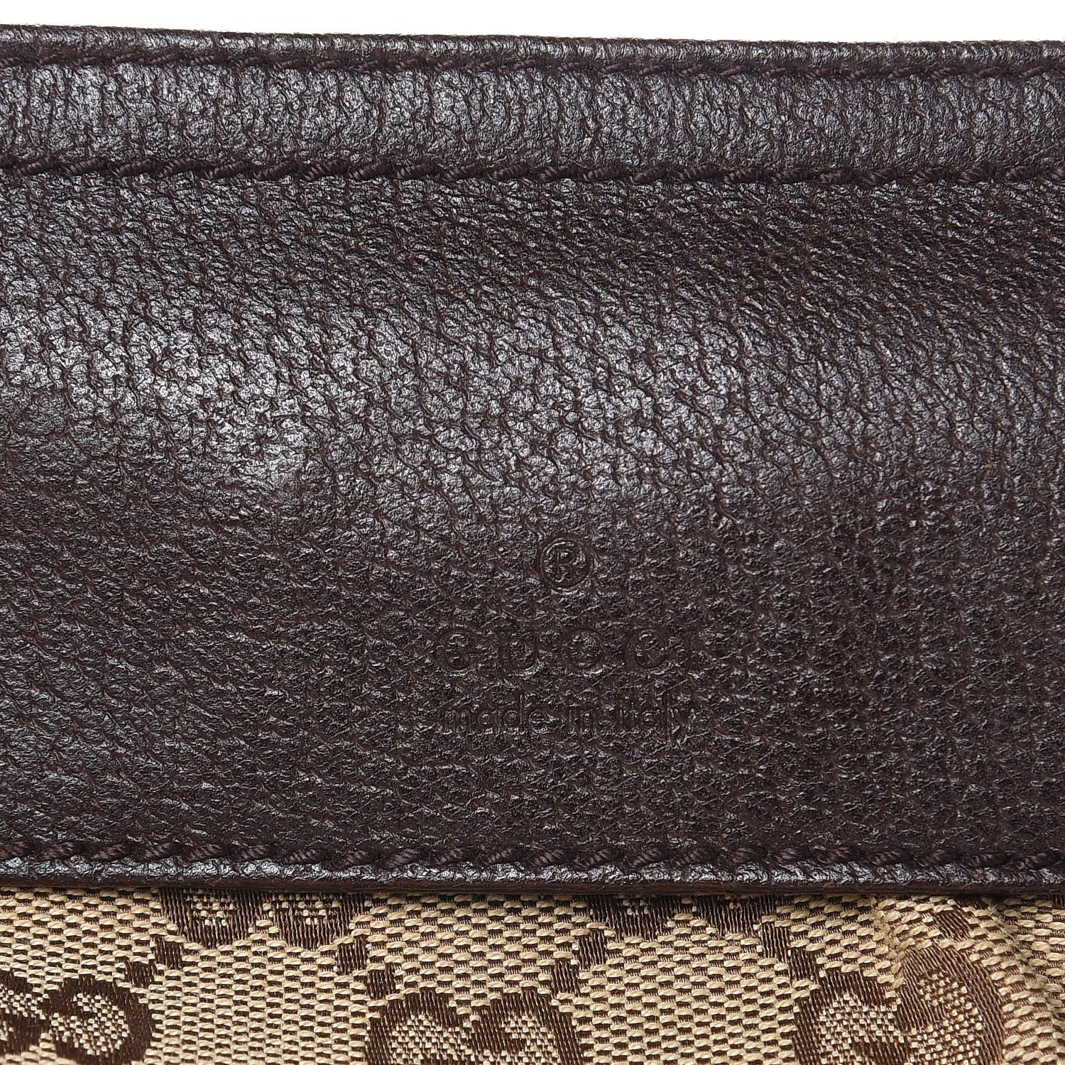 Gucci GG Plus Monogram Web Double Pocket Belt Bag Dark Brown 6 of 11