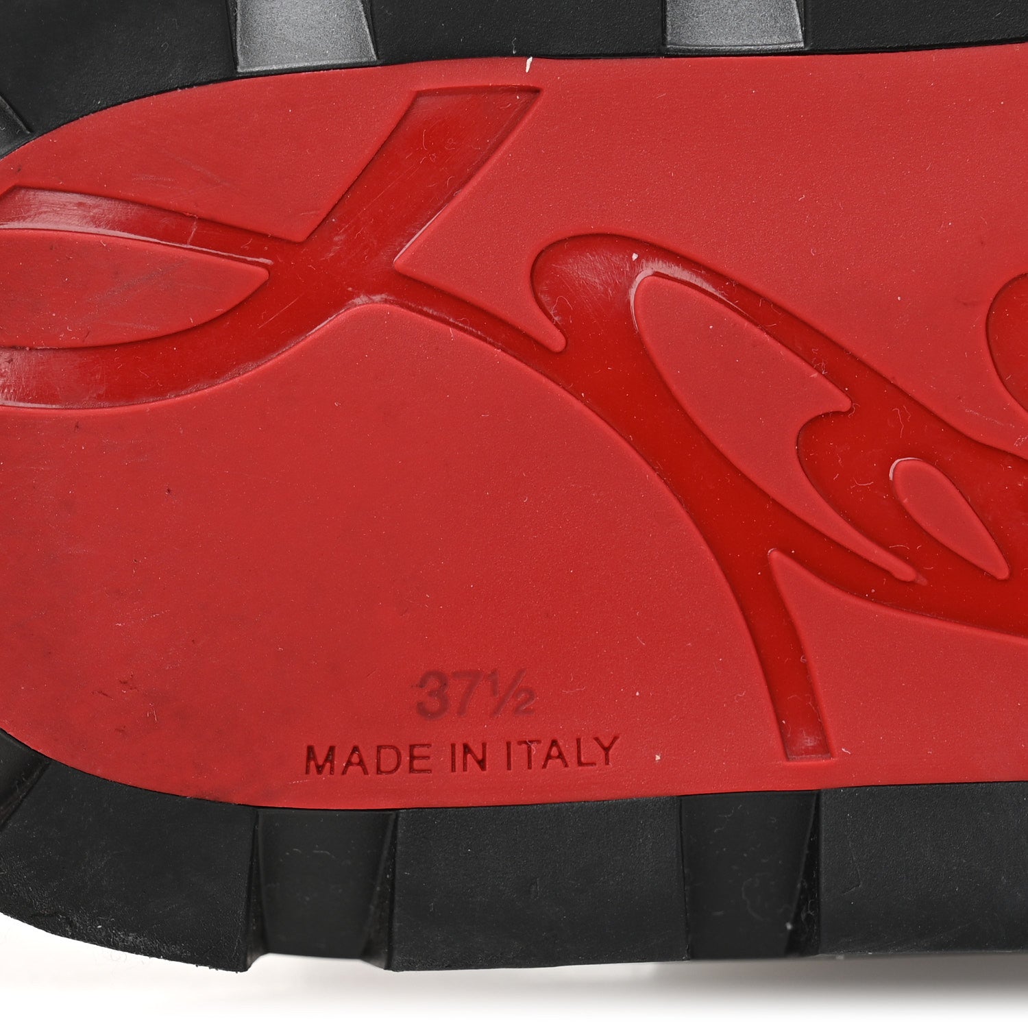 Christian Louboutin Nappa Spikita Cool Platform Sandals 37.5 Black 7 of 10