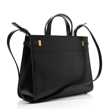 Saint Laurent Calfskin Small Manhattan Shopper Tote Black 3 of 10
