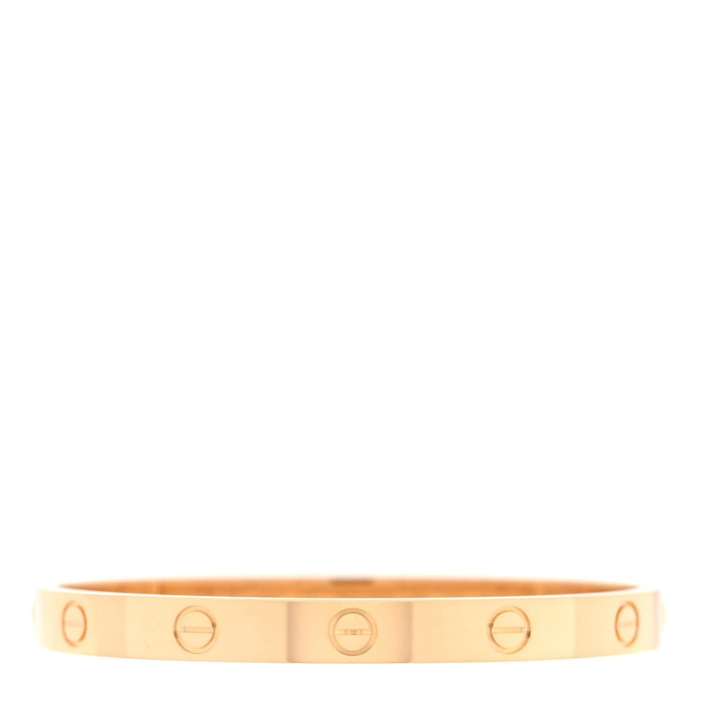 18K Yellow Gold LOVE Bracelet 17