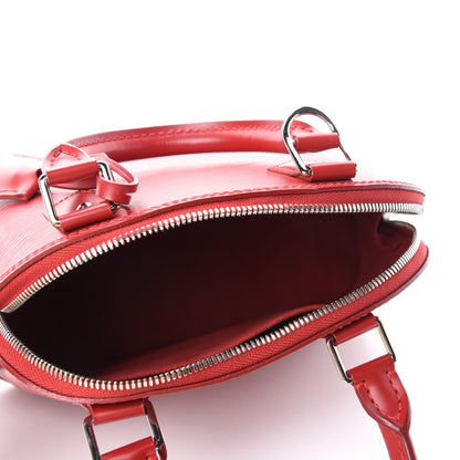 Louis Vuitton Epi Alma BB Carmine 5 of 10