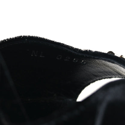 Louis Vuitton Calfskin Maya Platform Sandals 36 Black 9 of 10