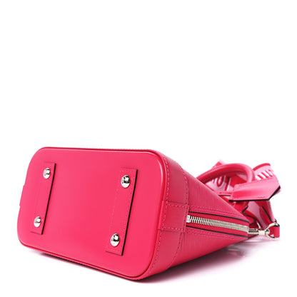 Louis Vuitton Epi Jacquard Alma BB Rose Pondicherry 10 of 12