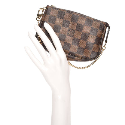 Louis Vuitton Damier Ebene Mini Pochette Accessories 2 of 8
