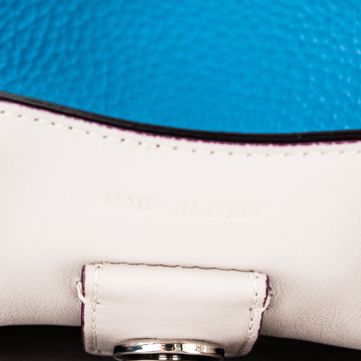 Christian Dior Bullcalf Medium Diorissimo Tote Bleu Nosy 8 of 9