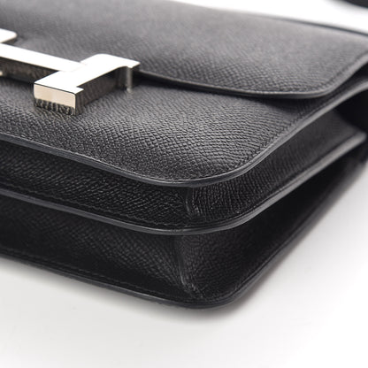 Hermes Epsom Constance 18 Black 7 of 24