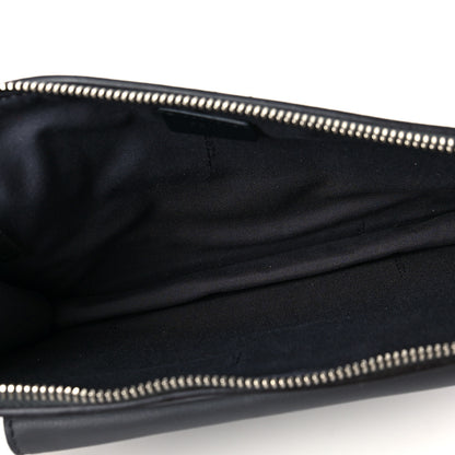 Fendi Vitello Dolce Studded Mini 2Jours Pouch Anthracite Multicolor 5 of 8