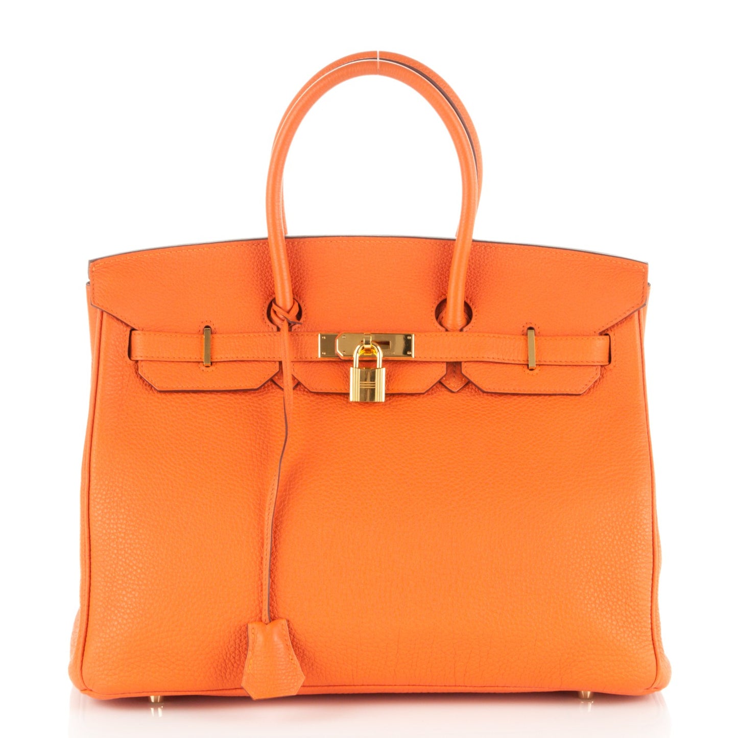 Togo Birkin 35 Orange